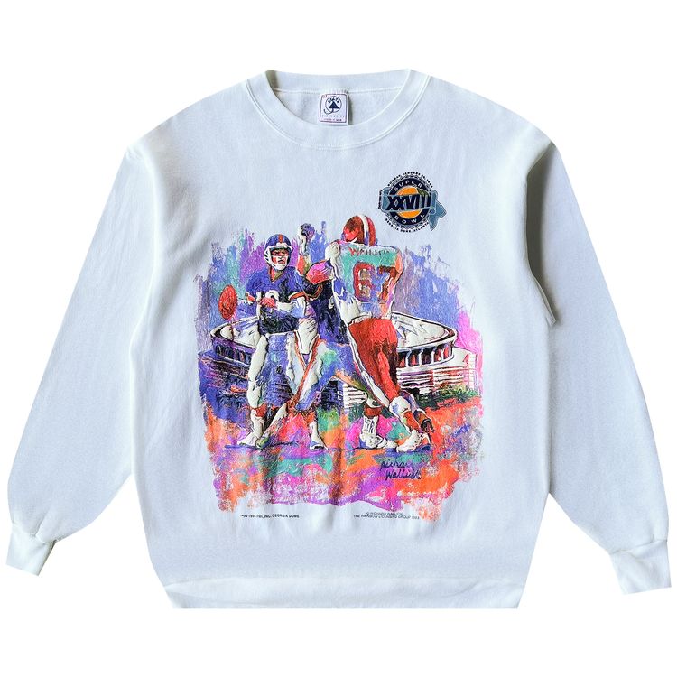 Sports 1994 Super Bowl XXVIII Sweatshirt White