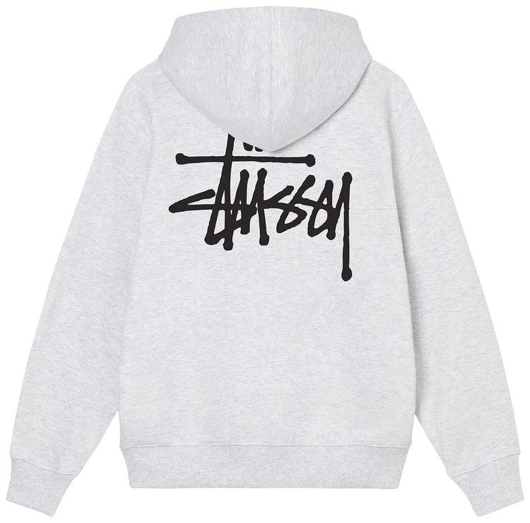 Stussy Basic Hood Ash Heather