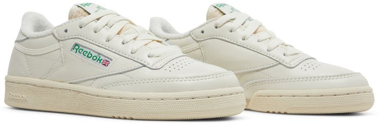 Reebok Wmns Club C 85 Chalk Glen Green