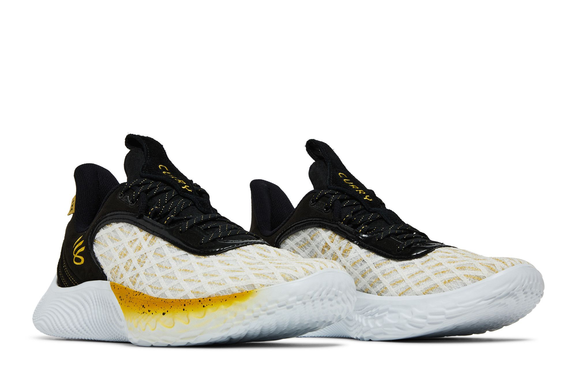 Buy Curry Flow 9 'Warp The Game Day - White Black' - 3025684 Buy Curry Flow 9 'Warp The Game Day - White Black' - 3025684