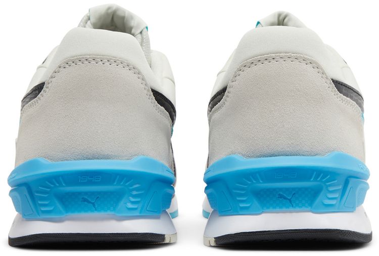 Puma Porsche Legacy x Low Racer Ivory Glow Blue Atoll