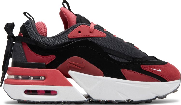 Retro Mens Air Zoom Max Furyosa Sneakers Shoes Rattan Black Red