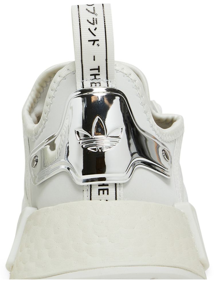 Adidas Wmns NMD R1 White Silver Metallic