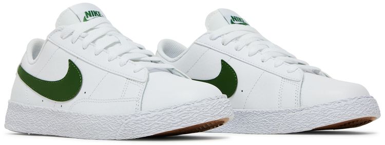 Nike Blazer Low GS White Forest Green