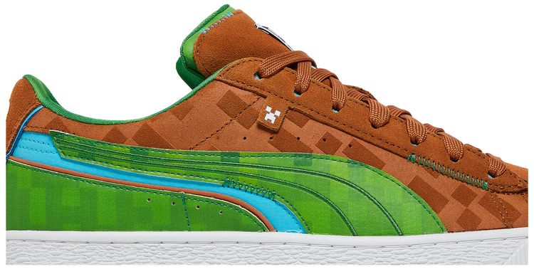 Minecraft x Puma Suede Grass Block