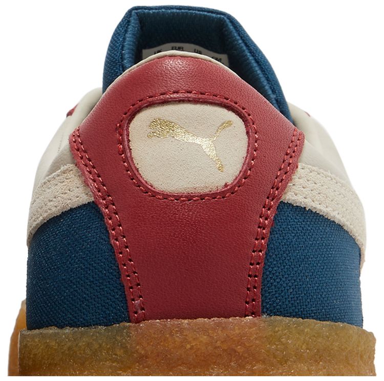 Puma Suede Crepe Patch   Peyote Blue Red