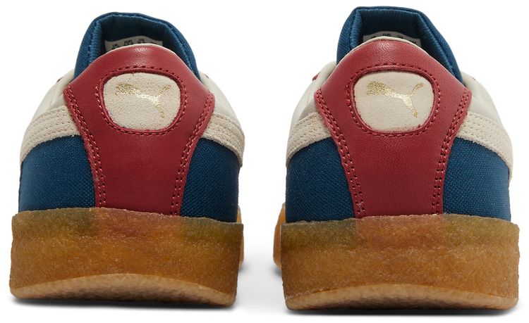 Puma Suede Crepe Patch   Peyote Blue Red