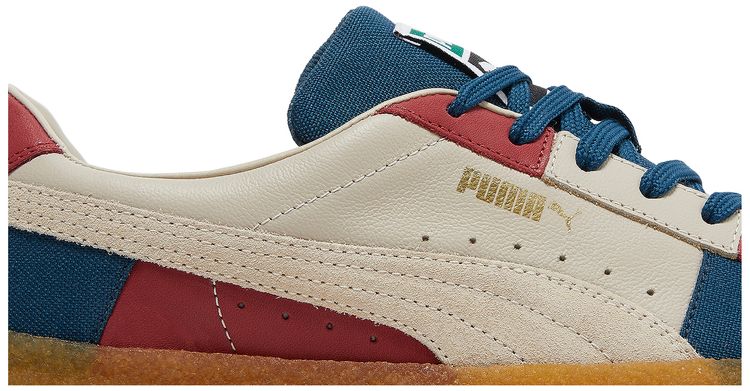 Puma Suede Crepe Patch   Peyote Blue Red