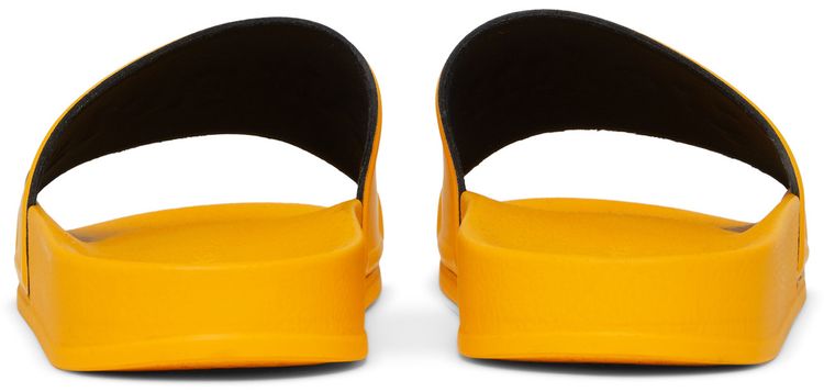 Palm Angels Logo Slide Yellow Black