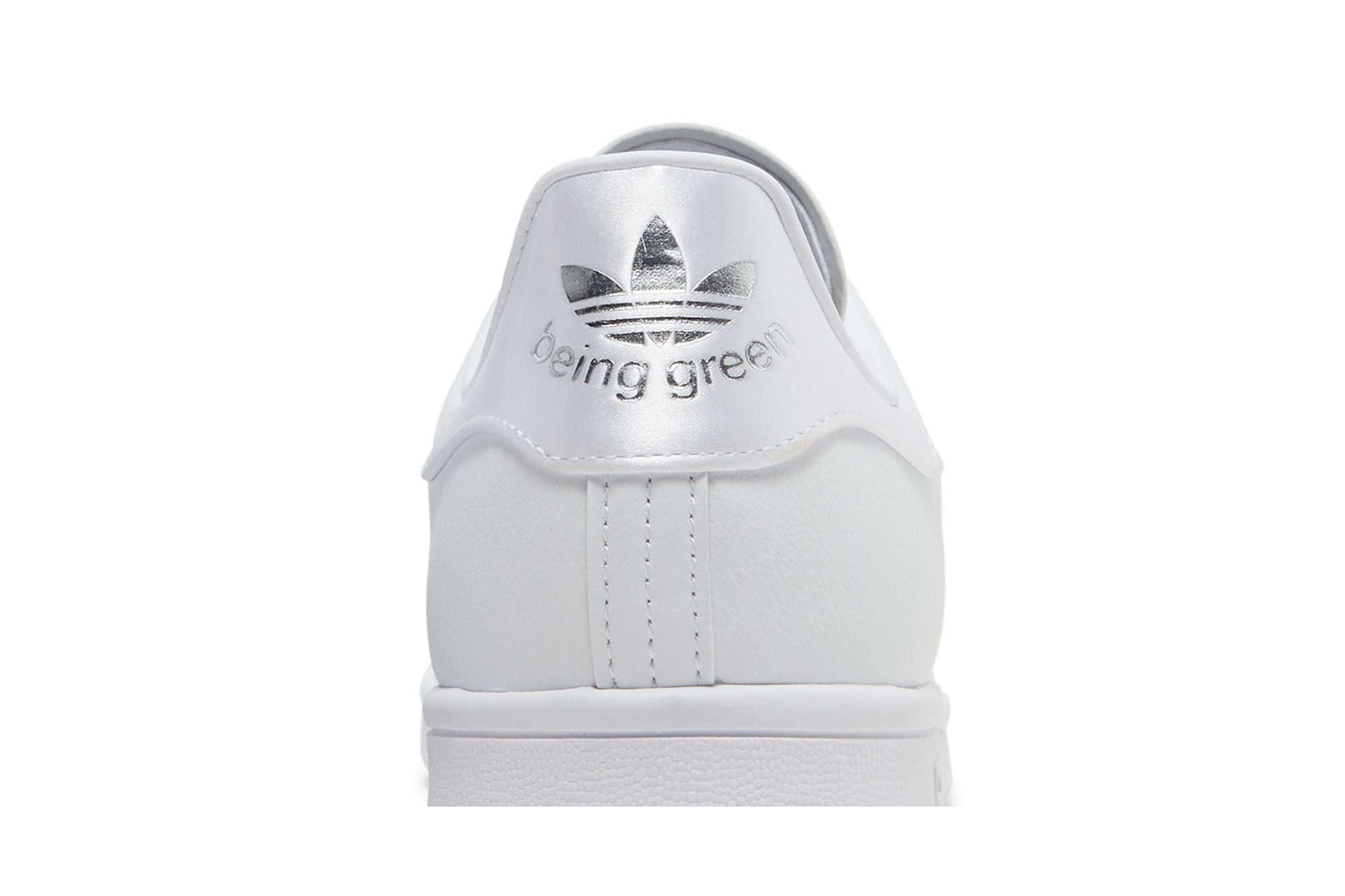 Adidas stan smith white silver clearance