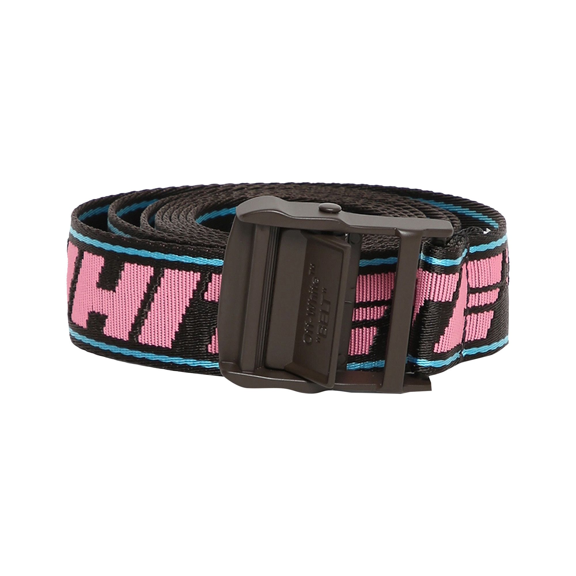 Buy Off White Tape Industrial Belt Brown Fuchsia OMRB012S22FAB0026032 GOAT