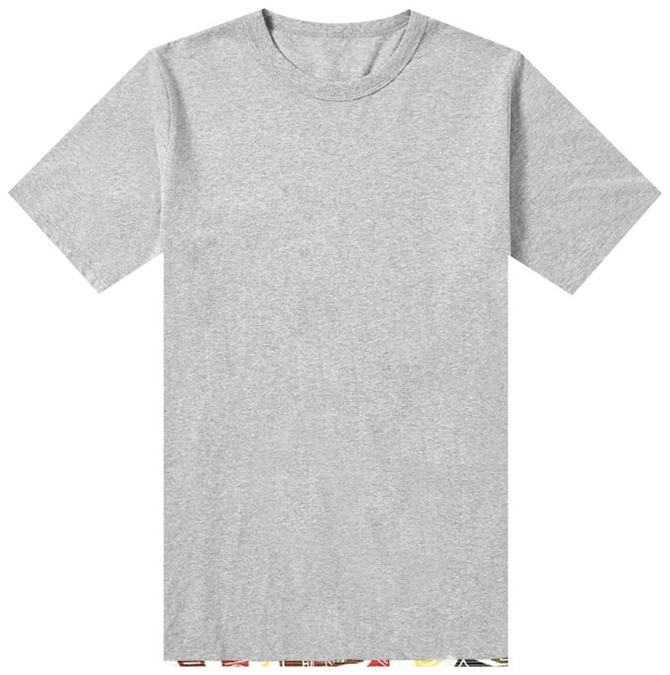Visvim Sublig Tee Short Sleeve Grey Ribbed