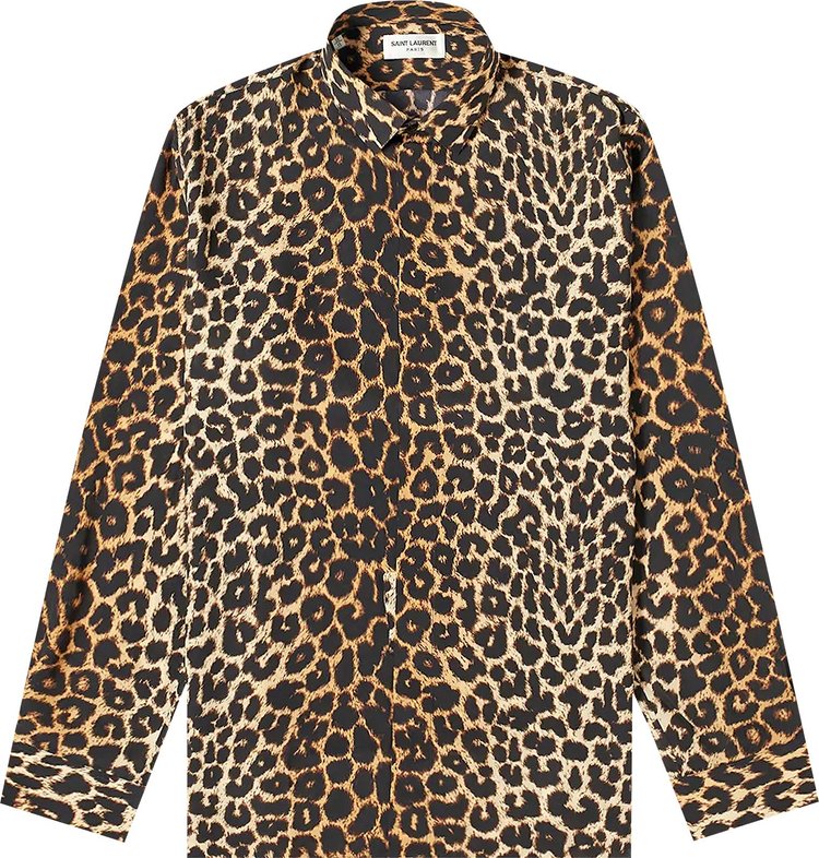 Saint Laurent Leopard Shirt 'Leopard'