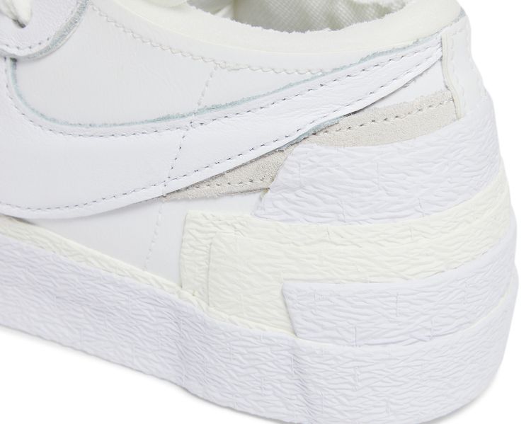 sacai x Blazer Low White Patent