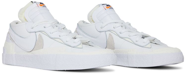 sacai x Blazer Low White Patent
