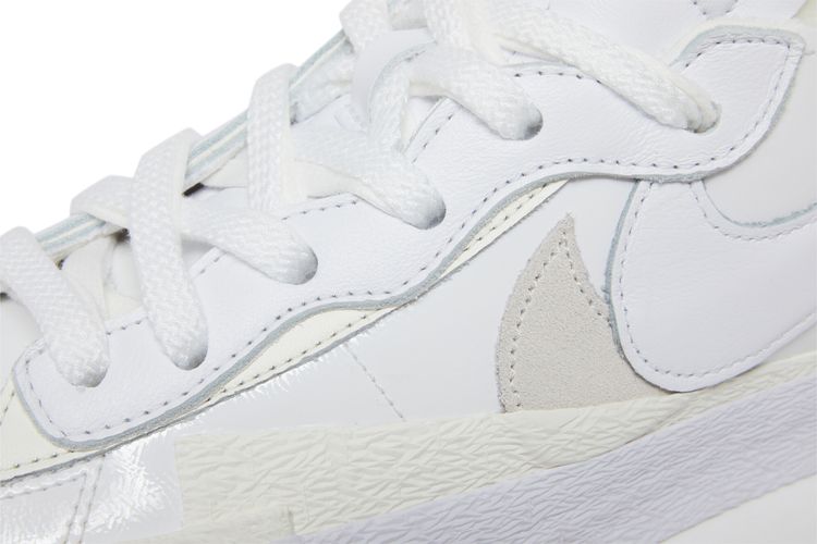sacai x Blazer Low White Patent
