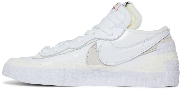 sacai x Blazer Low White Patent
