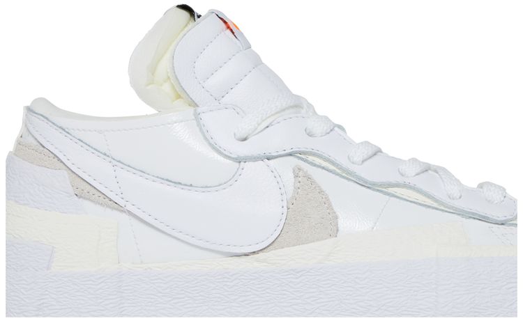 sacai x Blazer Low White Patent