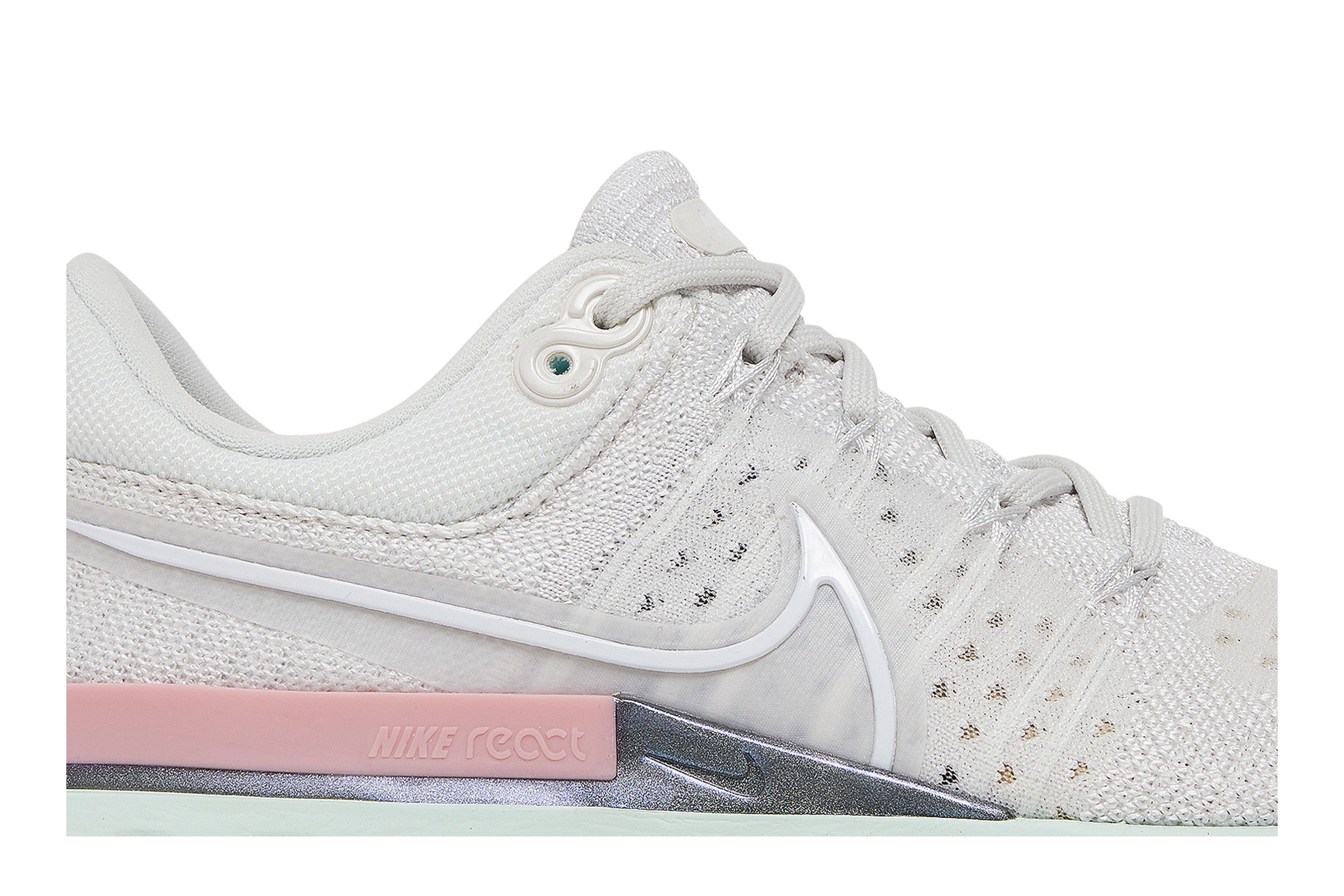 nike react infinity run flyknit platinum