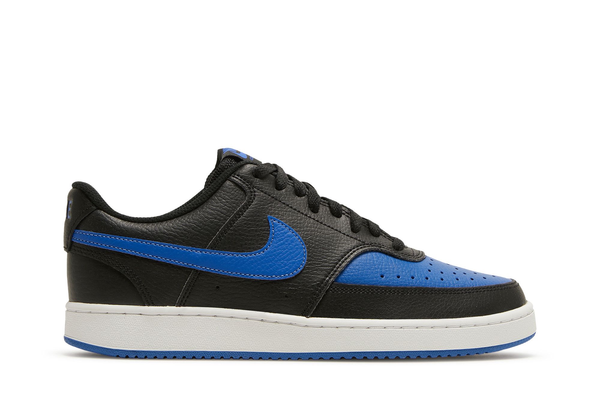 Size 10.0 Court Vision Low Black Game Royal