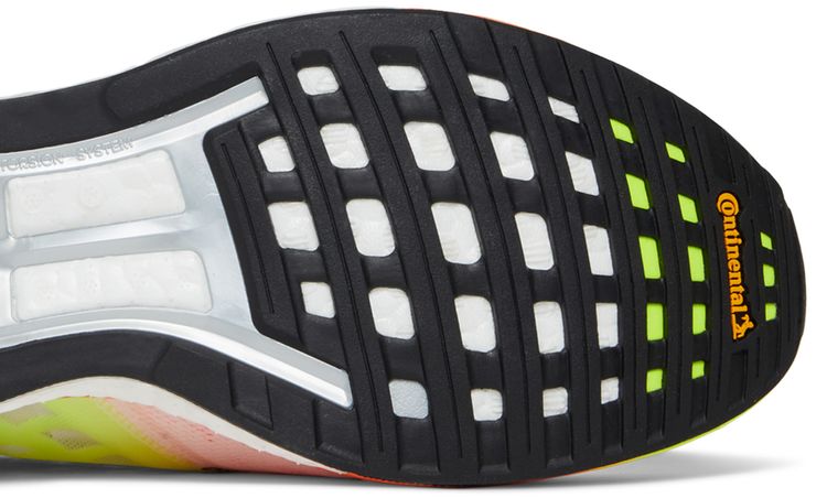 Adidas Adizero Boston 9 White Screaming Orange