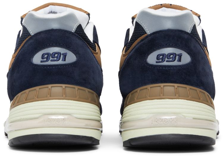New Balance 991 Made In England Navy Brown