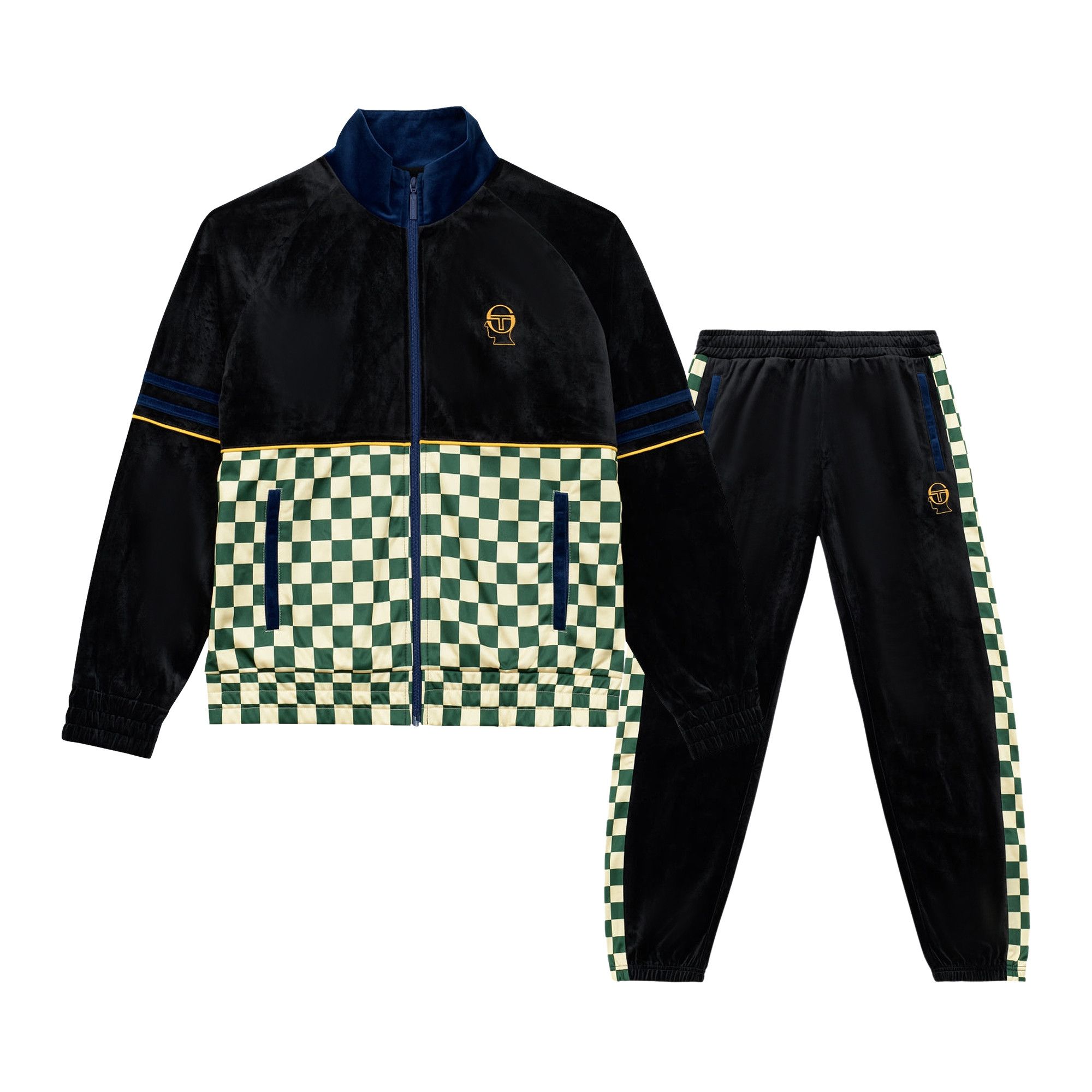 Sergio tacchini shop velour suit