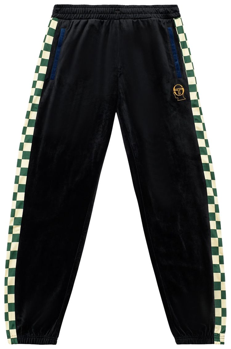 Brain Dead x Sergio Tacchini Velour Tracksuit Black
