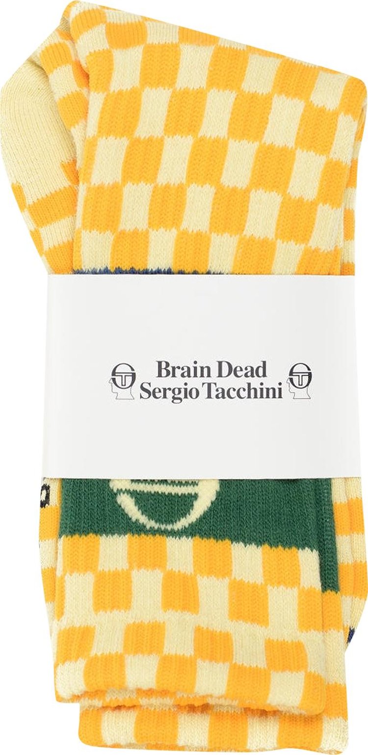 Brain Dead x Sergio Tacchini Socks Autumn Blaze