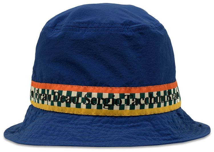 Brain Dead x Sergio Tacchini Bucket Hat BD Navy