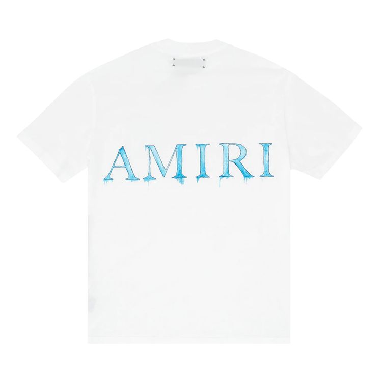 Amiri Watercolor MA Tee White