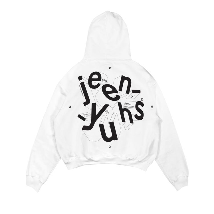 Kanye West x Creative Control Entertainment Jeen Yuhs 3D Hoodie White