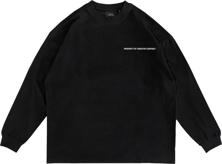 Kanye West x Creative Control Entertainment Jeen-Yuhs 3D Long-Sleeve T-Shirt 'Black'