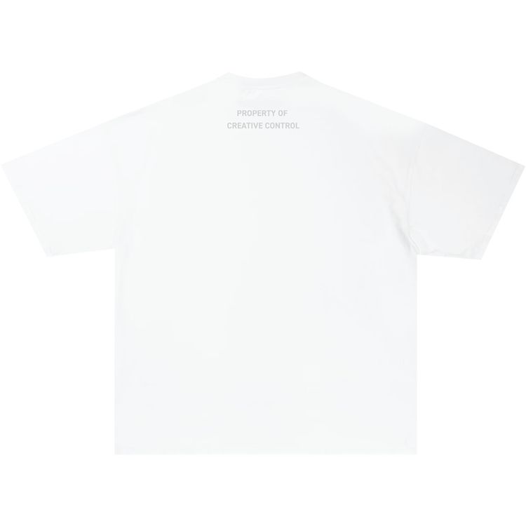 Kanye West x Creative Control Entertainment Pocc Short Sleeve T Shirt White