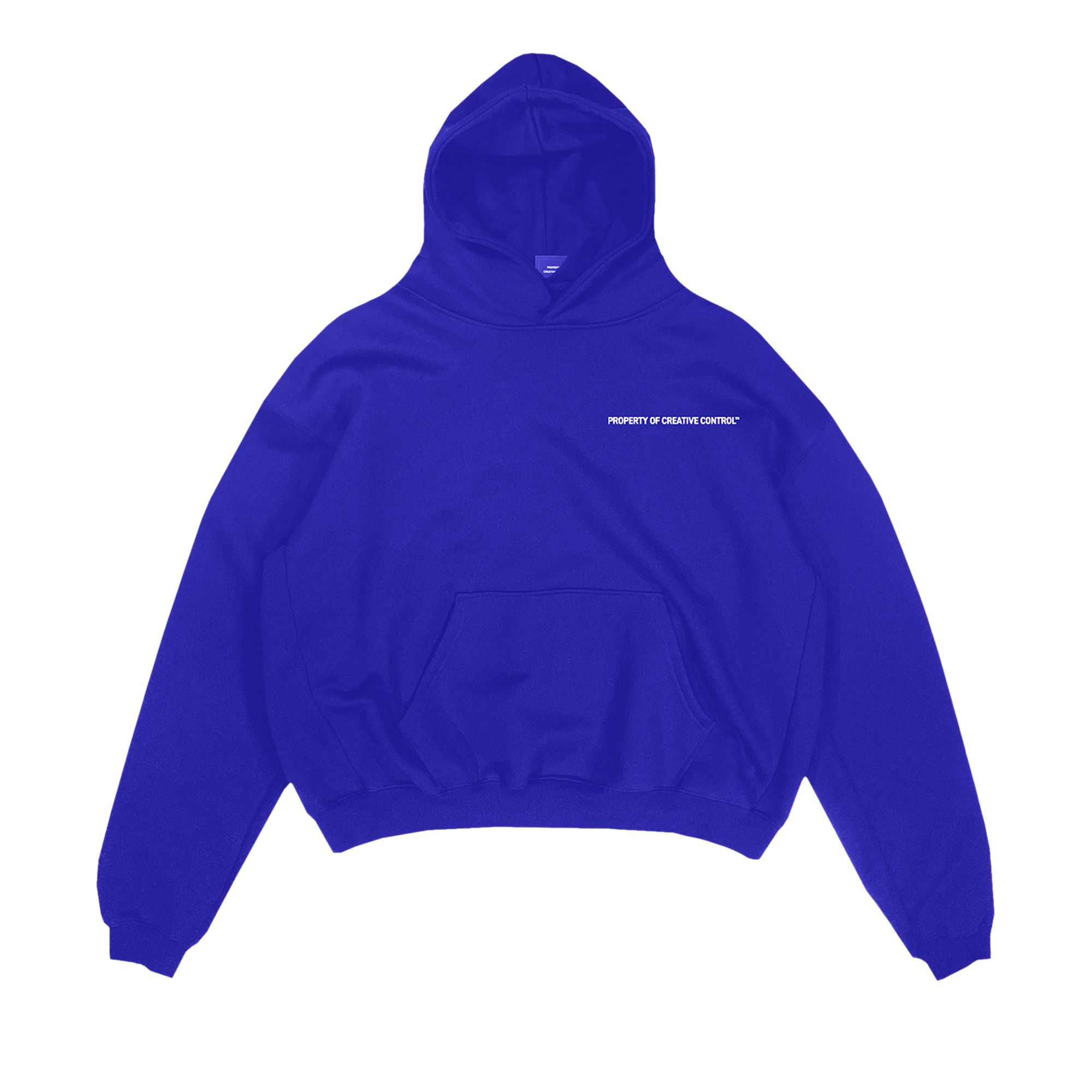 Kanye blue hoodie discount