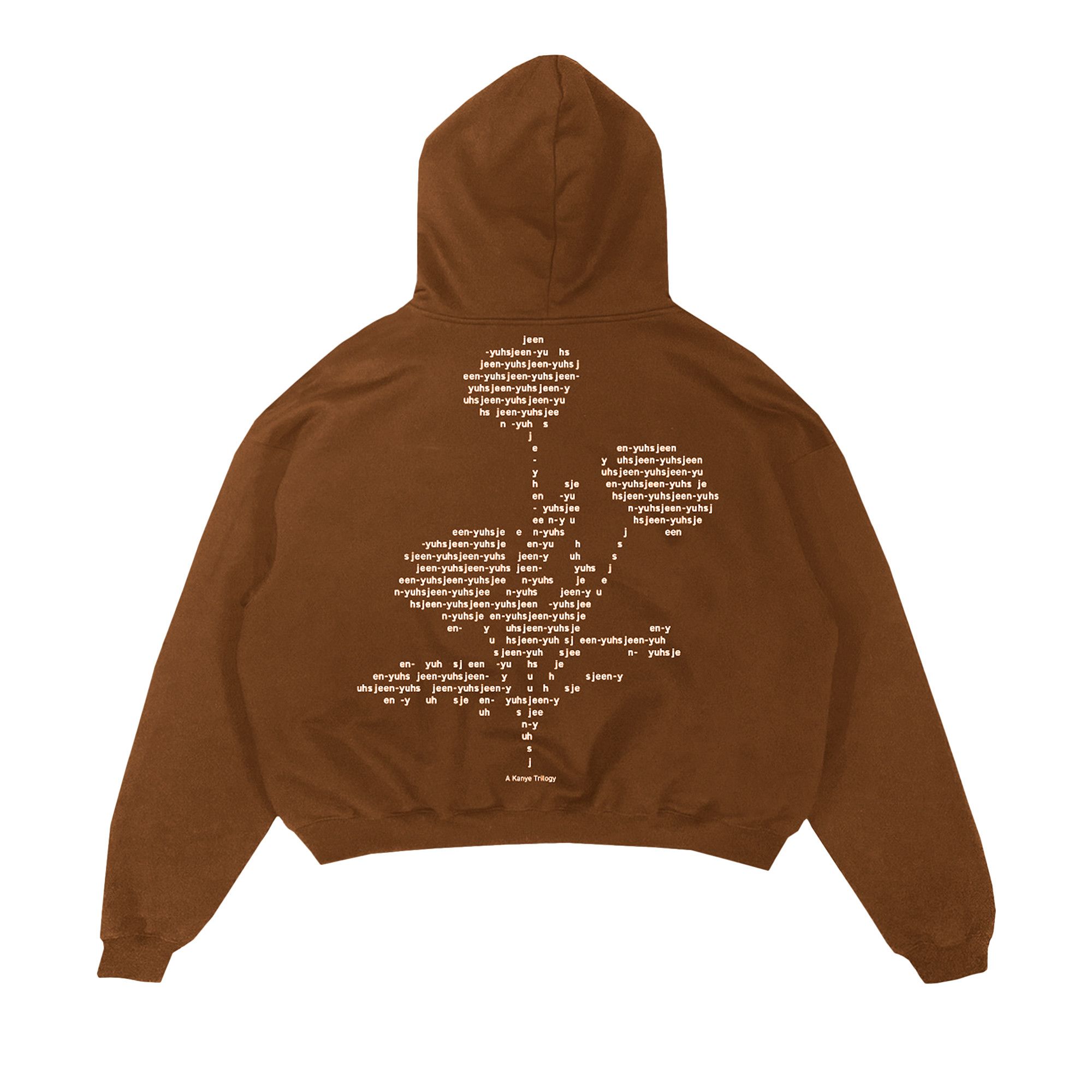 Buy Kanye West x Creative Control Entertainment Jeen Yuhs FLWR Hoodie Brown JY FLWRHD BRN GOAT