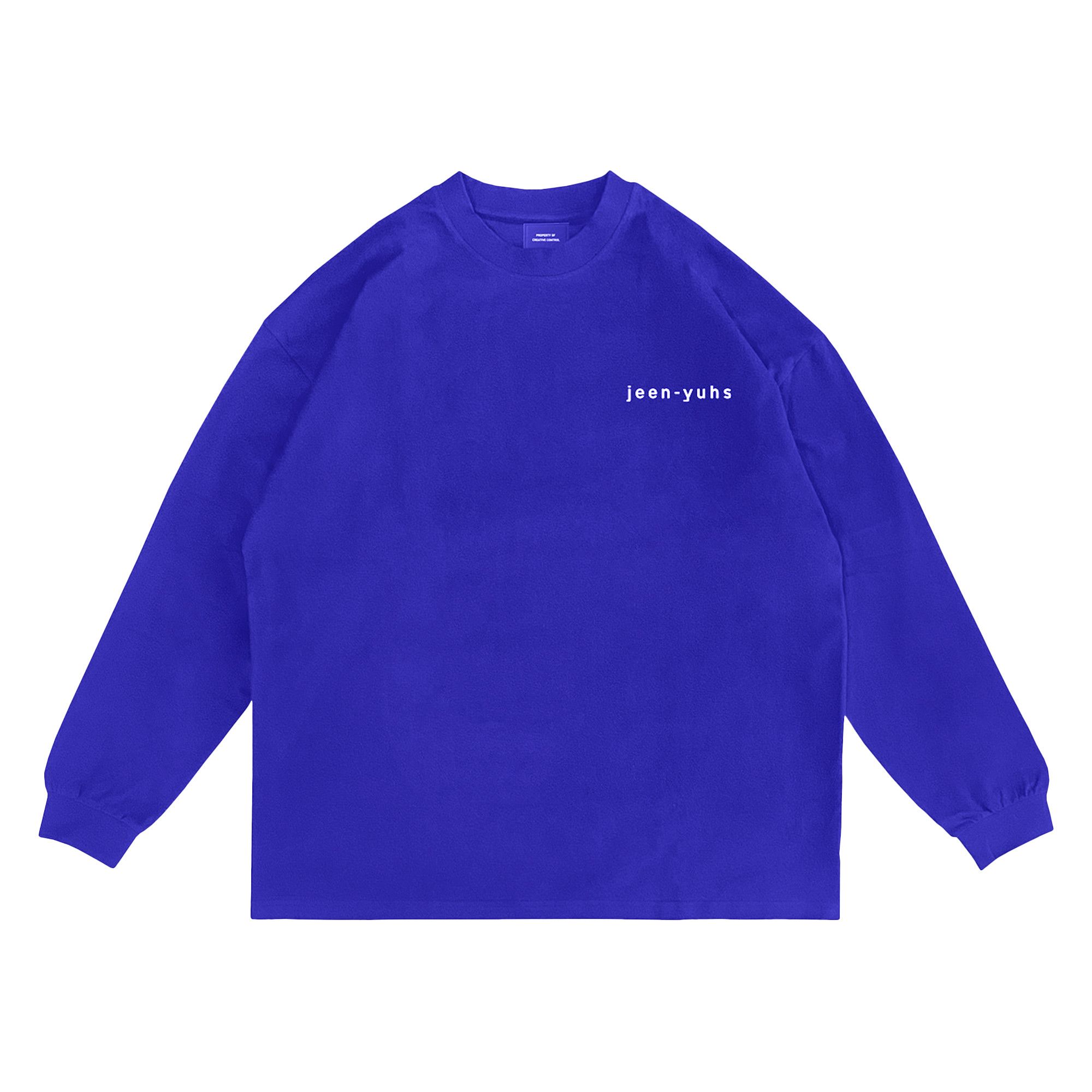 Kanye west blue sweatshirt hot sale