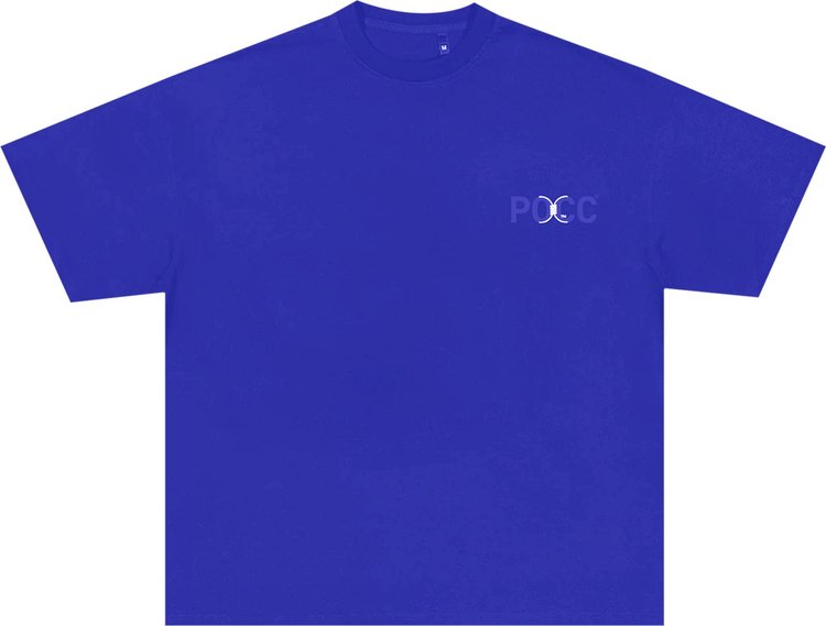 Kanye West x Creative Control Entertainment Pocc Long Short-Sleeve T-Shirt 'Blue'