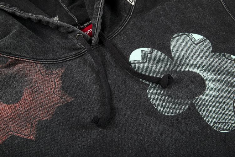 Buy Supreme x Nate Lowman Hooded Sweatshirt 'Black' SS22SW65