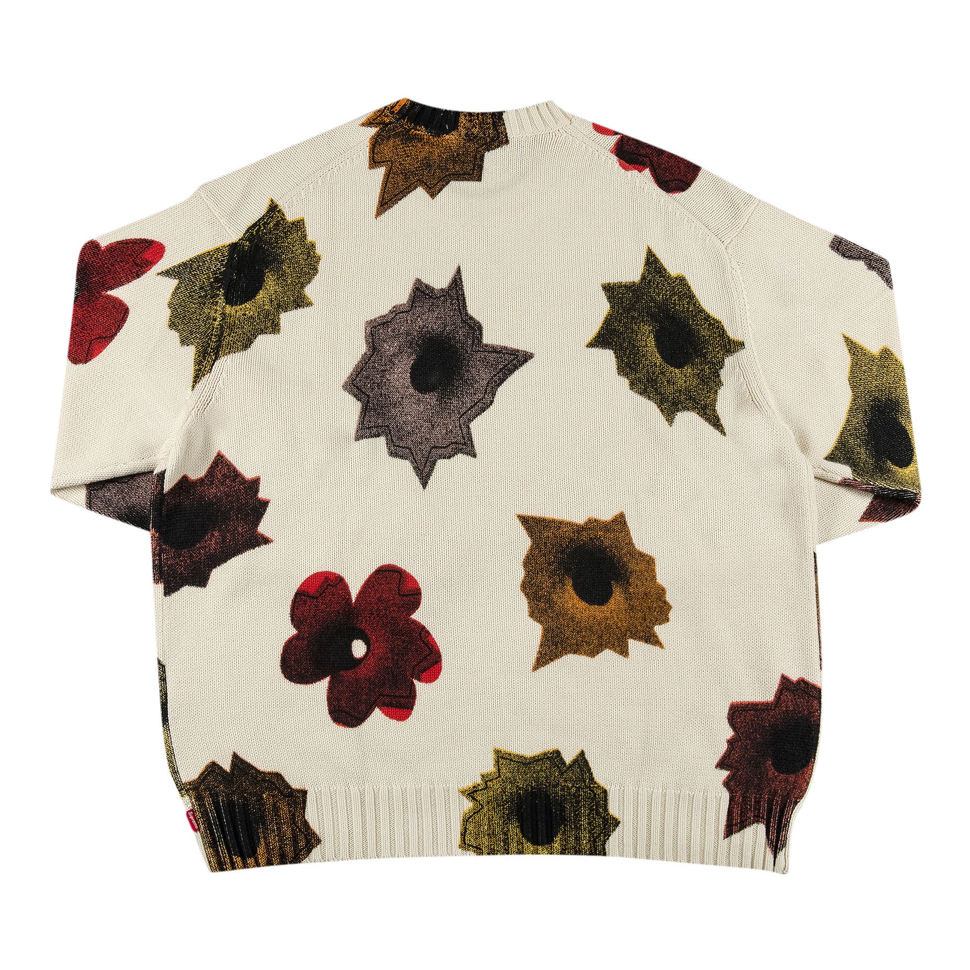 Buy Supreme x Nate Lowman Sweater 'White' - SS22SK14 WHITE