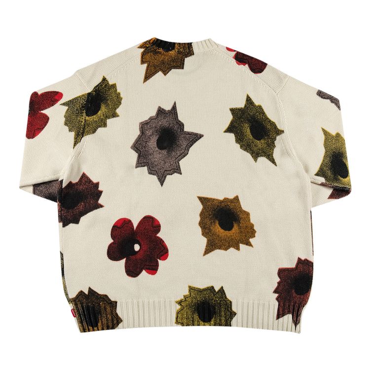 Supreme x Nate Lowman Sweater White