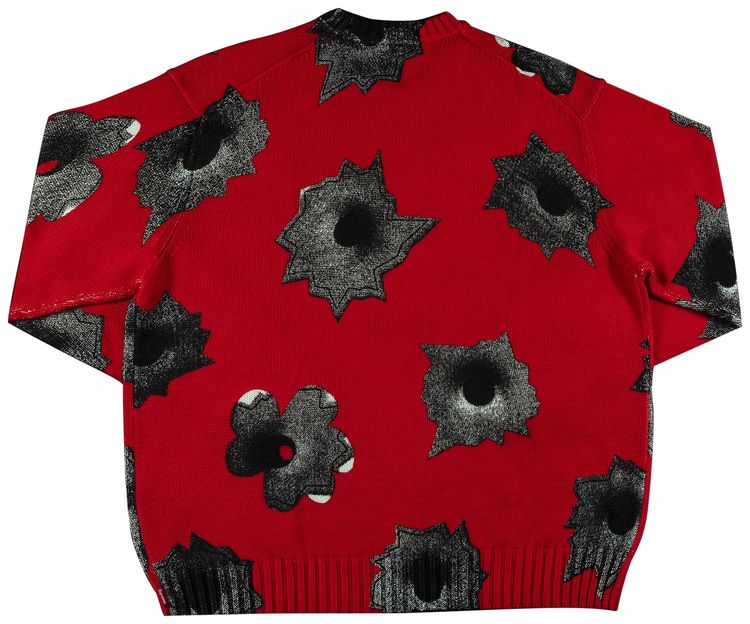 Supreme x Nate Lowman Sweater Red