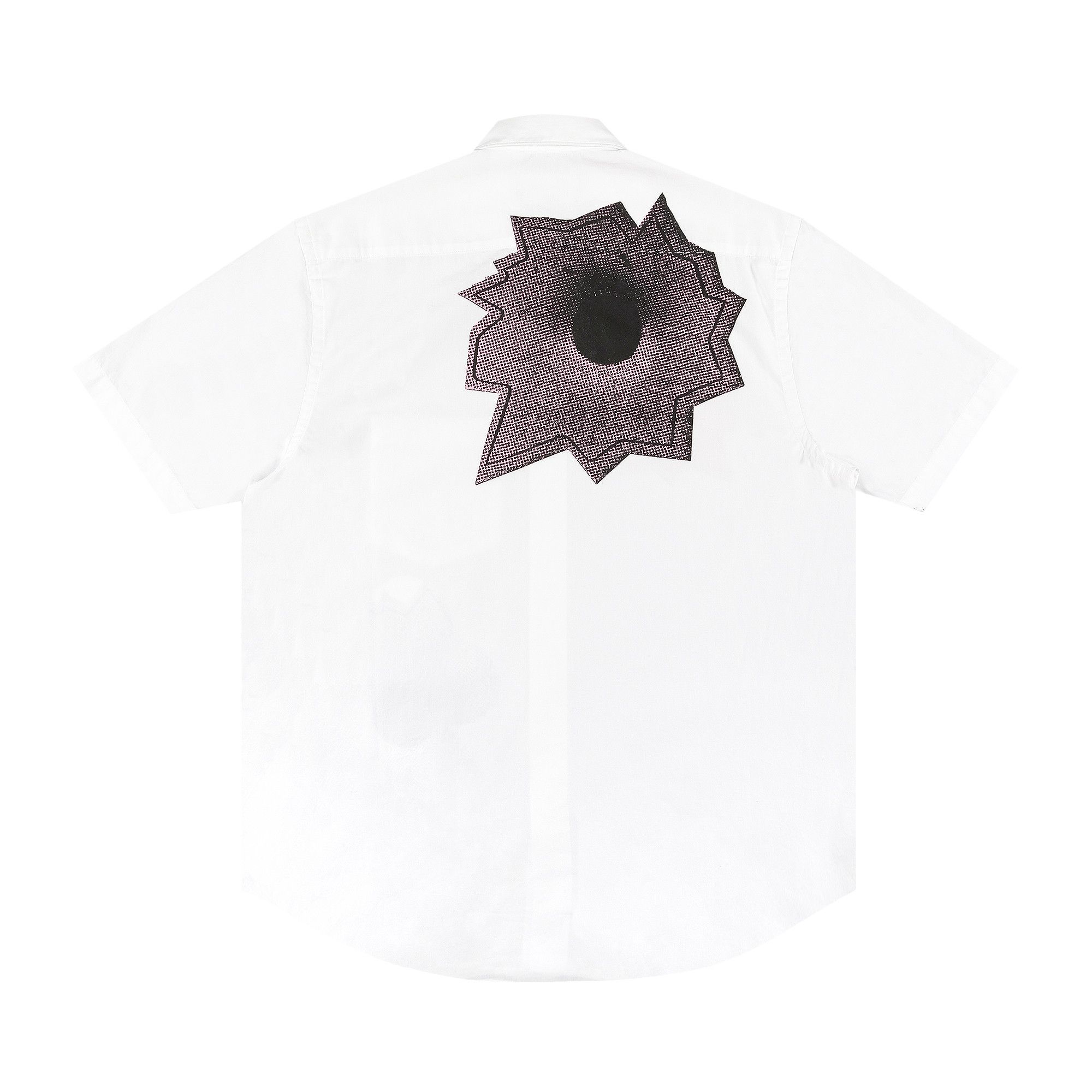 Buy Supreme x Nate Lowman Short-Sleeve Shirt 'White Buy Supreme x Nate Lowman Short-Sleeve Shirt 'White