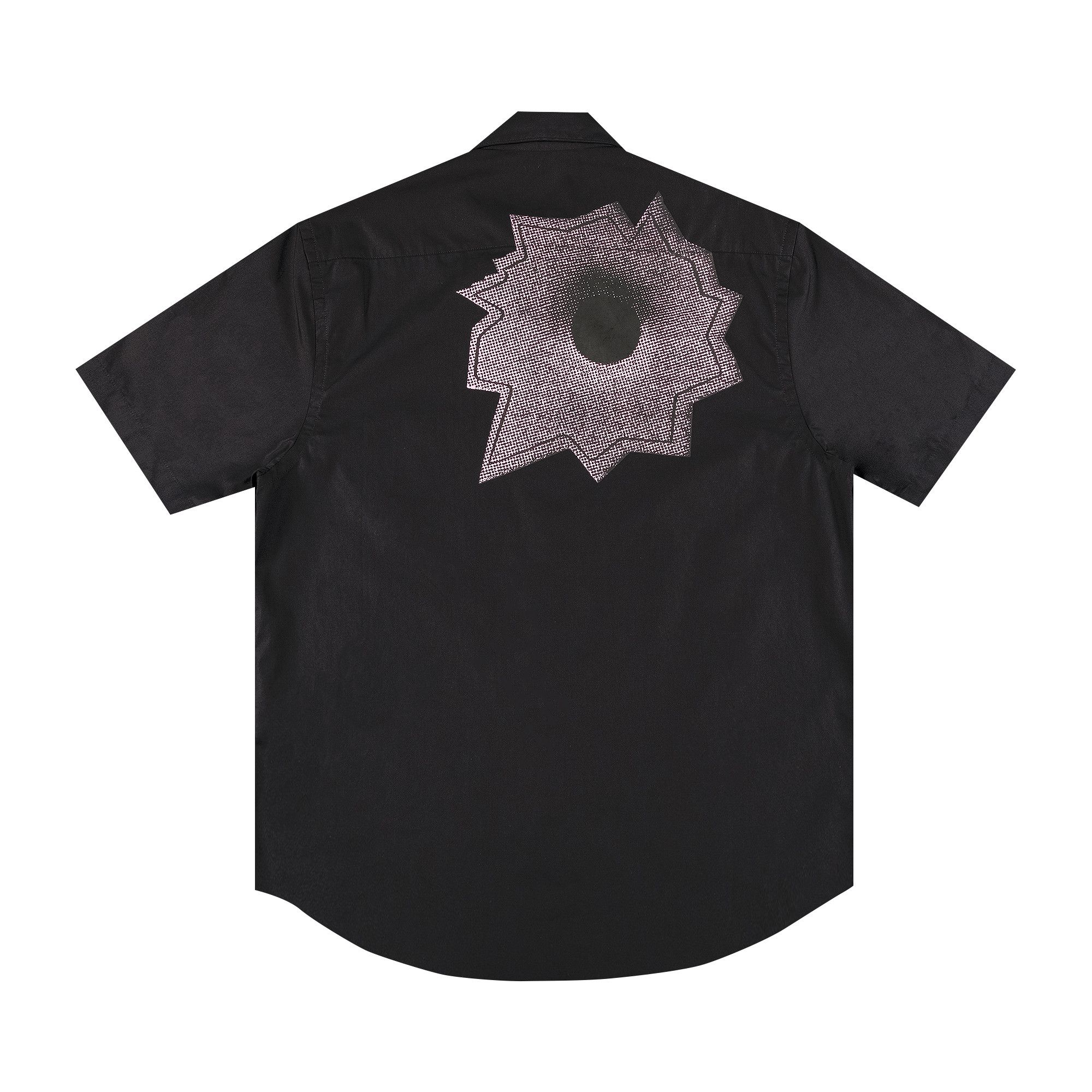 Buy Supreme x Nate Lowman Short-Sleeve Shirt 'Black' - SS22S32