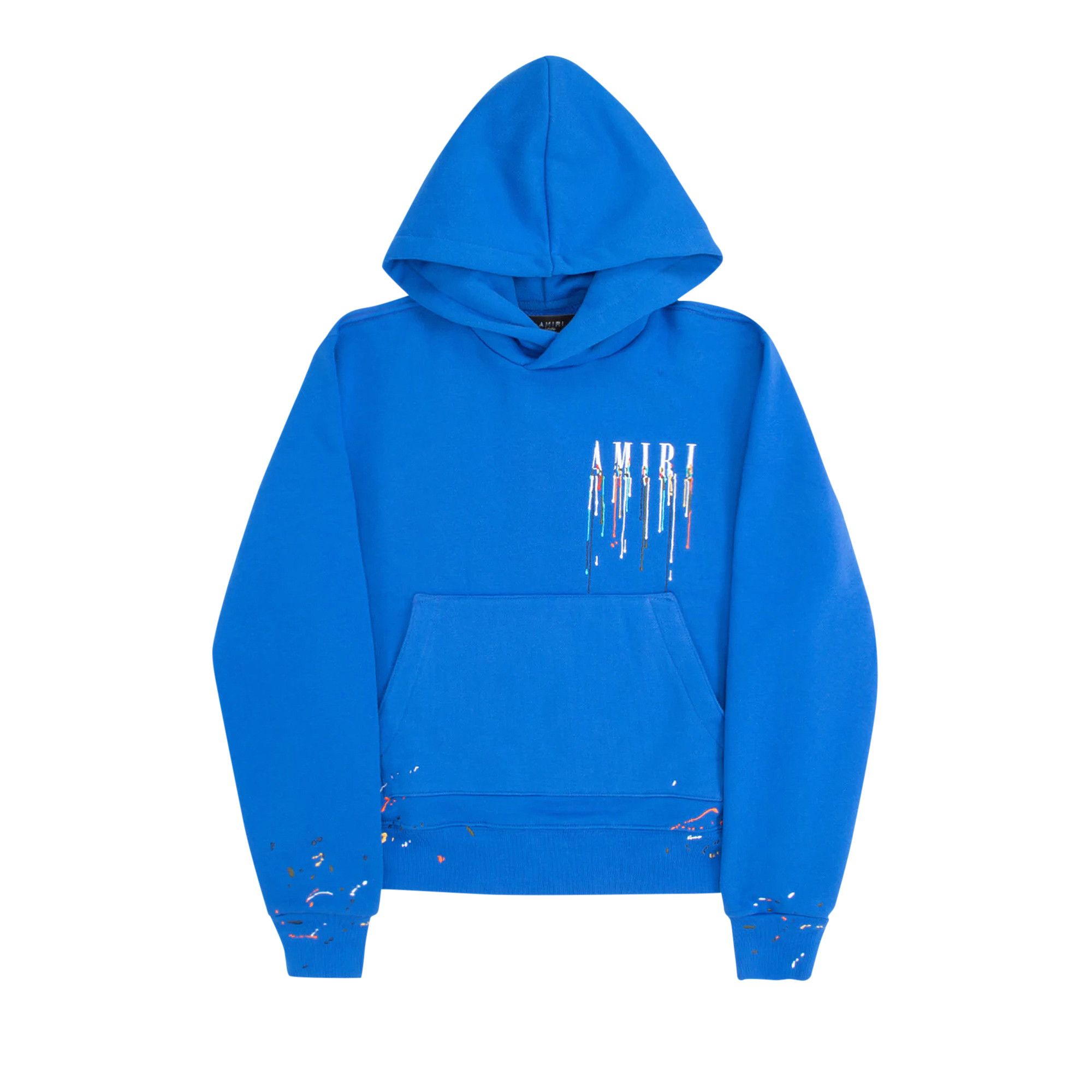 Buy Amiri Paint Drip Core Logo Hoodie Multicolor PS22MJL034