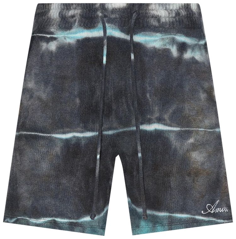 Amiri Tie Dye Shorts Blue