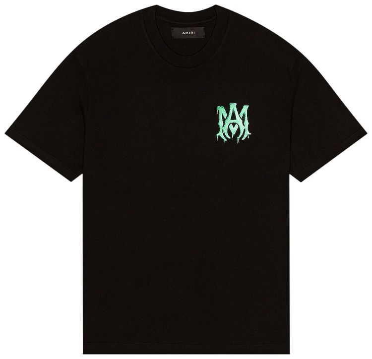 Amiri Watercolor MA Tee Black
