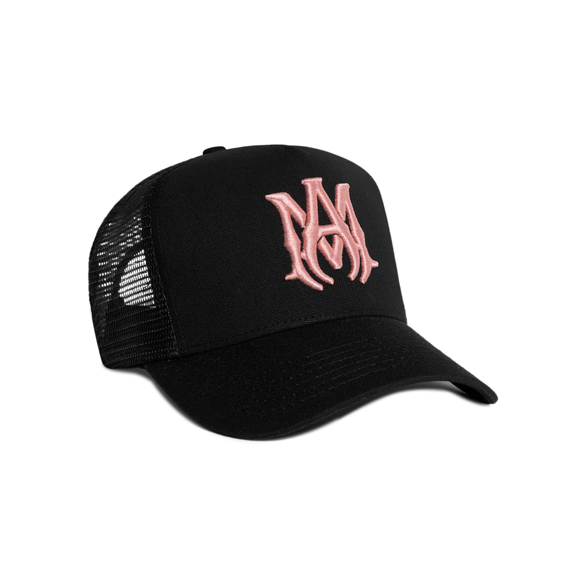 AMIRI キャップ　メッシュ　ブラック　ピンク Buy Amiri MA Trucker Hat 'Black/Peach' - SS22MAH001 995 BLAC | GOAT