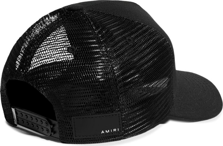 Amiri MA Trucker Hat BlackPeach