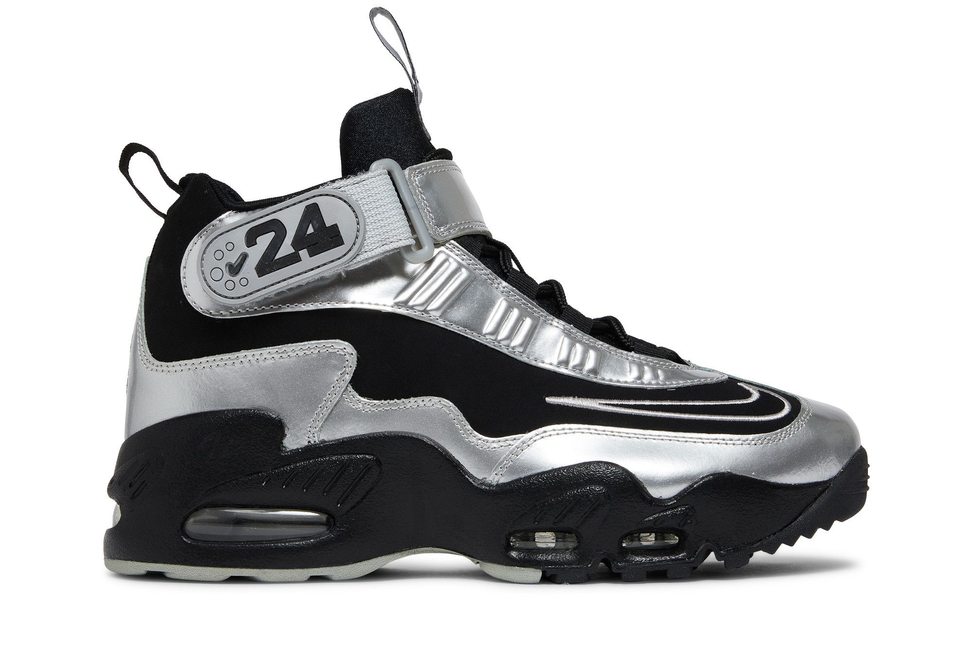 Buy Air Griffey Max 1 GS Black Metallic Silver 437353 007 GOAT